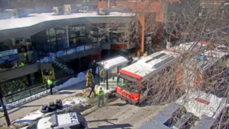 Woman Hospitalized After Being Trapped Under OC Transpo Bus in Ottawa