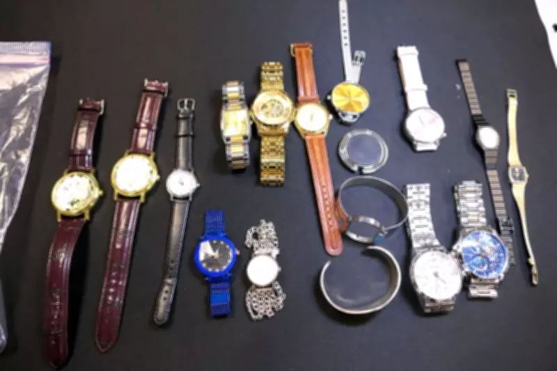 York Regional Police Seize Stolen Watches and Jewelry in Project Payday Operation