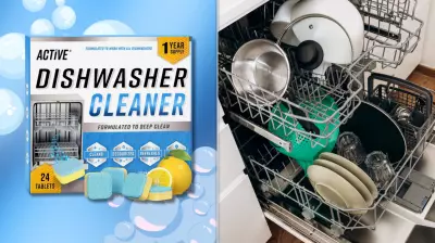 Active Dishwasher Tablets Eliminate Odors and Buildup with 15% Off Sale