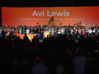 Avi Lewis Wins NDP Leadership Amid Controversial Palestinian Flag Display