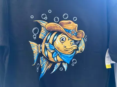 Barrie Fourth-Grader's Angel Fish Cowboy T-Shirt Design Hits Giant Tiger Shelves