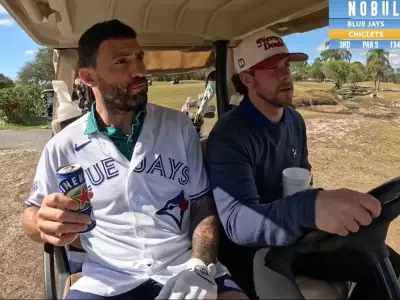 Blue Jays Players Face Off in Hilarious Golf Showdown with Spittin' Chiclets Podcasters