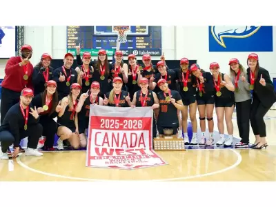 Calgary Dinos Capture Canada West Women's Basketball Championship After 25-Year Drought