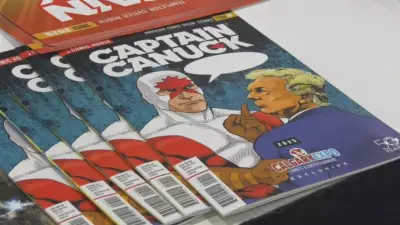 Captain Canuck Comic Cover Confronting Trump Sparks Widespread Attention