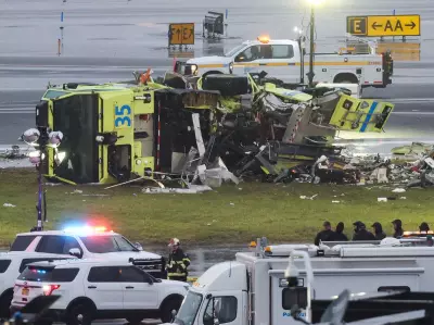 Chilling Air Traffic Control Audio Captures Moments Before Air Canada Crash at LaGuardia