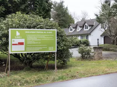 Developer Seeks Covenants to Limit Density in South Surrey Amid Provincial Push