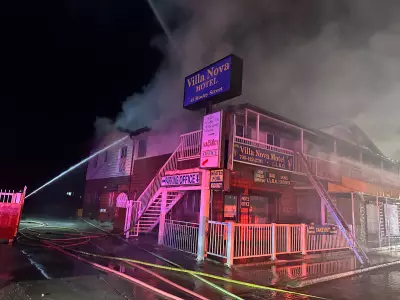 Fire Destroys Villa Nova Motel in Wasaga Beach, Causing Nearly $2M in Damages