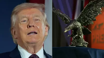 House Speaker Mike Johnson Awards Trump 'America First Award,' Sparking Widespread Ridicule