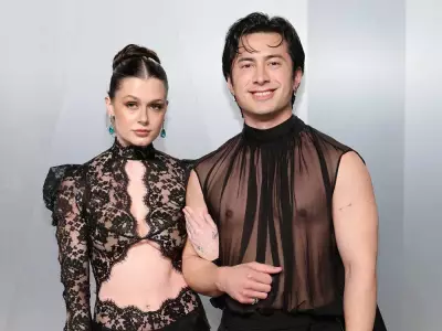 Hudson Williams and Katelyn Rose Larson Debut as Couple at Vanity Fair Oscar Party