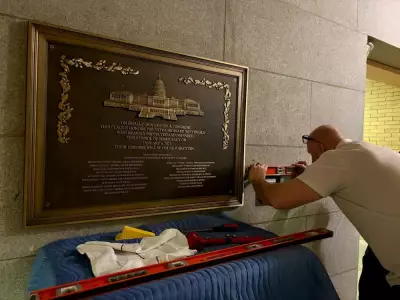 Jan. 6 Memorial Plaque Finally Installed at Capitol After Years of Delay