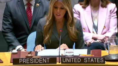 Melania Trump's UN Peace Address Sparks Controversy Amid Iran Strikes