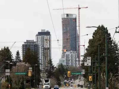 Oakridge Crane Dismantling to Disrupt Cambie Street Traffic Next Week