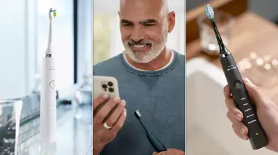 Philips Sonicare DiamondClean Electric Toothbrush Bundle: 50% Off on Amazon