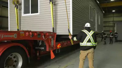 Regina Modular Home Company Sends Housing Convoy to Northern Manitoba Indigenous Community