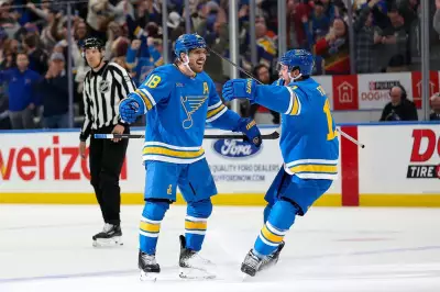 Robert Thomas Scores Overtime Winner as St. Louis Blues Edge Edmonton Oilers 3-2