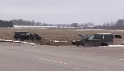Six Hospitalized After Two-Vehicle Collision in Huron County Near Seaforth