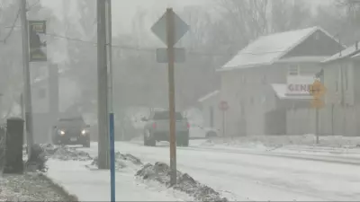 Snow Squall Watches Issued for Simcoe County, Up to 40 cm of Snow Possible