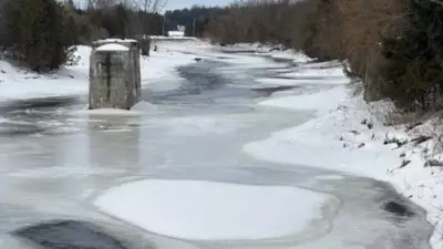 Spring Thaw Approaches: The Inevitable Fate of Winter's Snow in Barrie