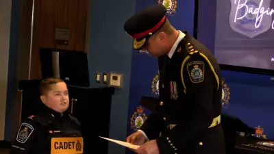 St. Thomas Police Honors Terminally Ill Teen as Honorary Cadet in Touching Ceremony