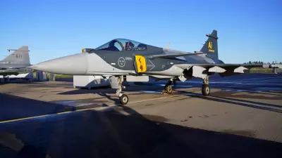 Sweden Demonstrates Gripen Fighter Jets for Canada in NATO Mission