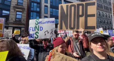 Thousands Protest in Halifax Against Arts and Culture Funding Cuts