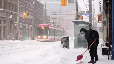 Toronto Council Approves Paid Sidewalk Snow Shoveling Program