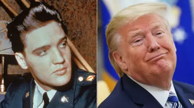 Trump's Graceland Visit Sparks Outrage with Bizarre Elvis Fight Question