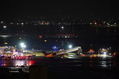 Two Pilots Killed in Air Canada Crash at LaGuardia Airport, Dozens Injured