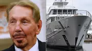 Activists Target Billionaire Larry Ellison's Yacht with 'Trump Propagandist' Banner