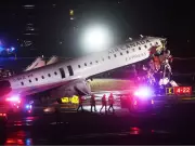 Air Canada Express Crash at LaGuardia Kills Two Pilots After Collision with Fire Truck