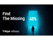 Bitget Launches 'Missing 40%' Campaign with $1M USDT Prize Pool for Affiliates