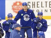 Canucks' Curtis Douglas Embraces Audition Season as Towering Enforcer