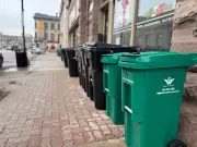 Downtown Waterloo Businesses Decry 'Eyesore' Waste Carts as Image Threat