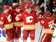 Flames' Youth Movement Ignites with Parekh's First Goal, Gridin's Assist in Win Over Kings