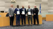Four Windsor Police Officers Honored for Heroic Detroit River Rescue