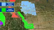 Freezing Rain Warning Issued for Edmonton and North-Central Alberta