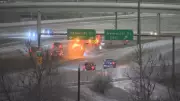 Heavy Wet Snow Creates Challenging Driving Conditions Across Calgary