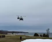 Helicopter Rescues 23 People from Icy Waters North of Owen Sound