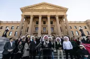 Indigenous Leaders Rally at Alberta Legislature to Oppose Separatism Movement