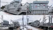 Massive Transformer Powers Up Orillia After 2,000-Kilometer Journey
