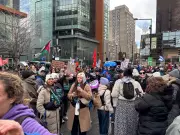 Montrealers Rally for Women's Rights Amid Global Unrest on International Women's Day