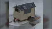 Ontario Seeks Owner of Abandoned Ice Hut on Otter Lake After Unlawful Left