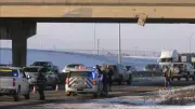 Saskatoon Circle Drive Reopens After Semi-Truck Strikes Overpass Again