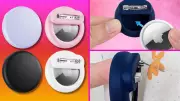 Silicone AirTag Holders Transform Trackers into Discreet Pins for Security