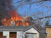 Two-Alarm Fire at Under-Construction Duplex in Radisson Heights Causes Minor Injuries