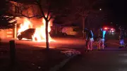 Vaughan Police Investigate Vehicle Fire as Potential Arson Incident