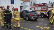Vehicle Collides with Barrhaven Gas Station, Ottawa Police Investigate Incident