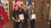 Winnipeg Mayor Honors Junior Figure Skating World Champions with Prestigious Award