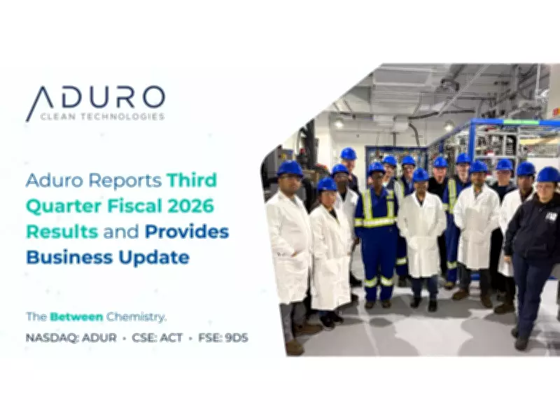 Aduro Clean Technologies Reports Q3 2026 Results and Business Milestones