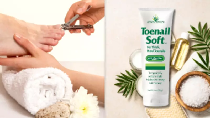 Affordable Aloe Vera Cream Softens Tough Toenails for Easier Trimming